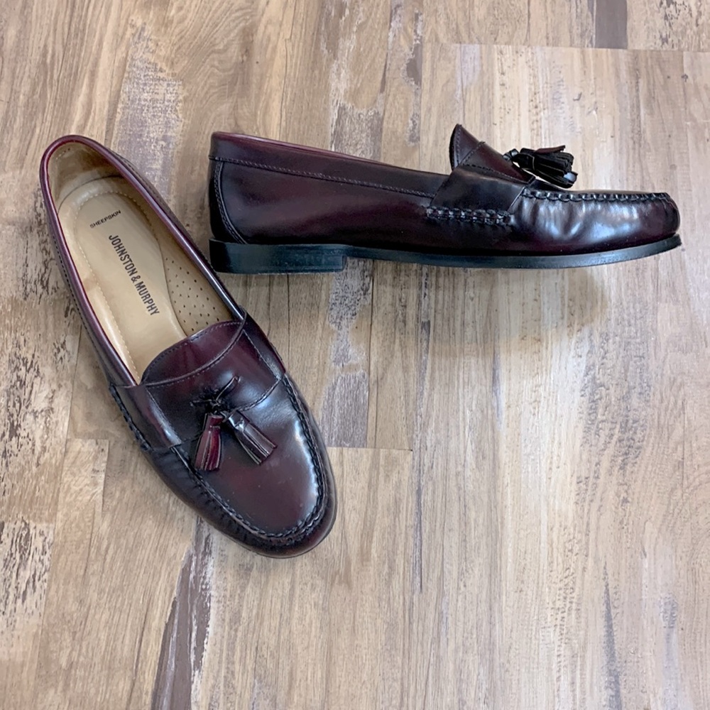 Men’s Johnston & Murphy tasseled loafers - Picture 1 of 1